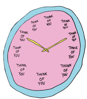 All I do is think of you