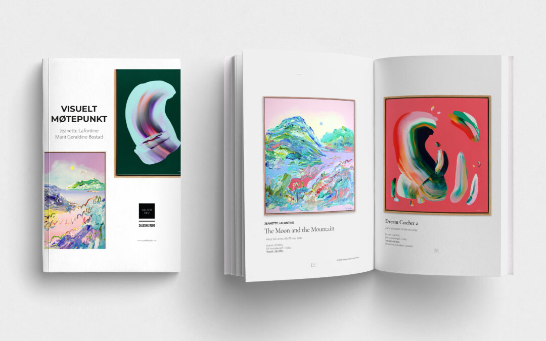 Salgskatalog for utstillingen «Visuelt Møtepunkt»