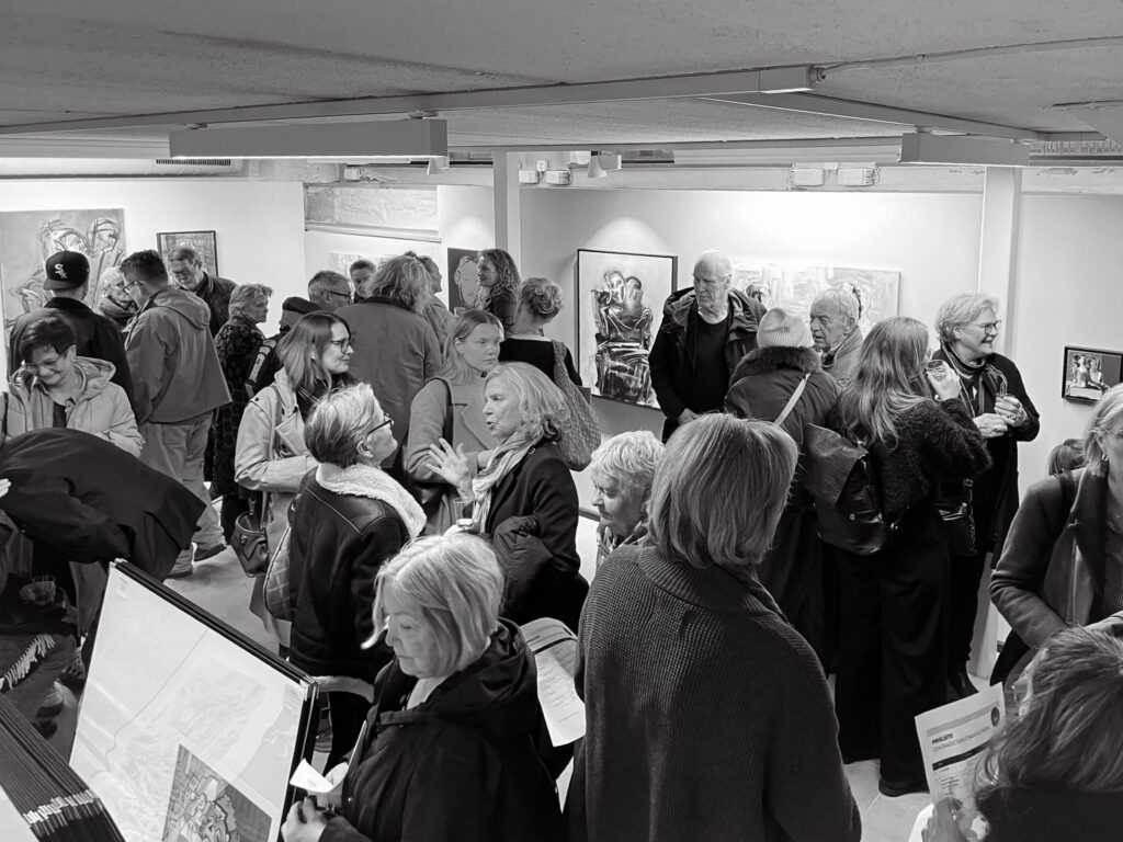 Utstillingsåpning på Galleri GEO. Ingri Egeberg - Contradiction