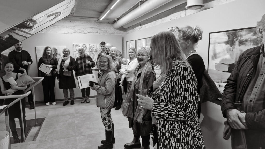 Utstillingsåpning på Galleri GEO. Ingri Egeberg - Contradiction