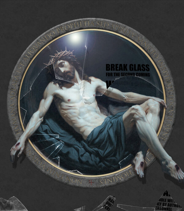 Magnus Gjøen pigmenttrykk - break glass for the second coming
