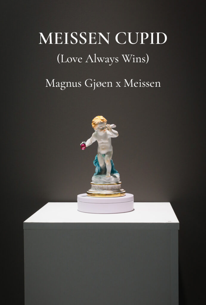 Meissen Cupid - Magnus Gjøen x Meissen - Porselensfigur