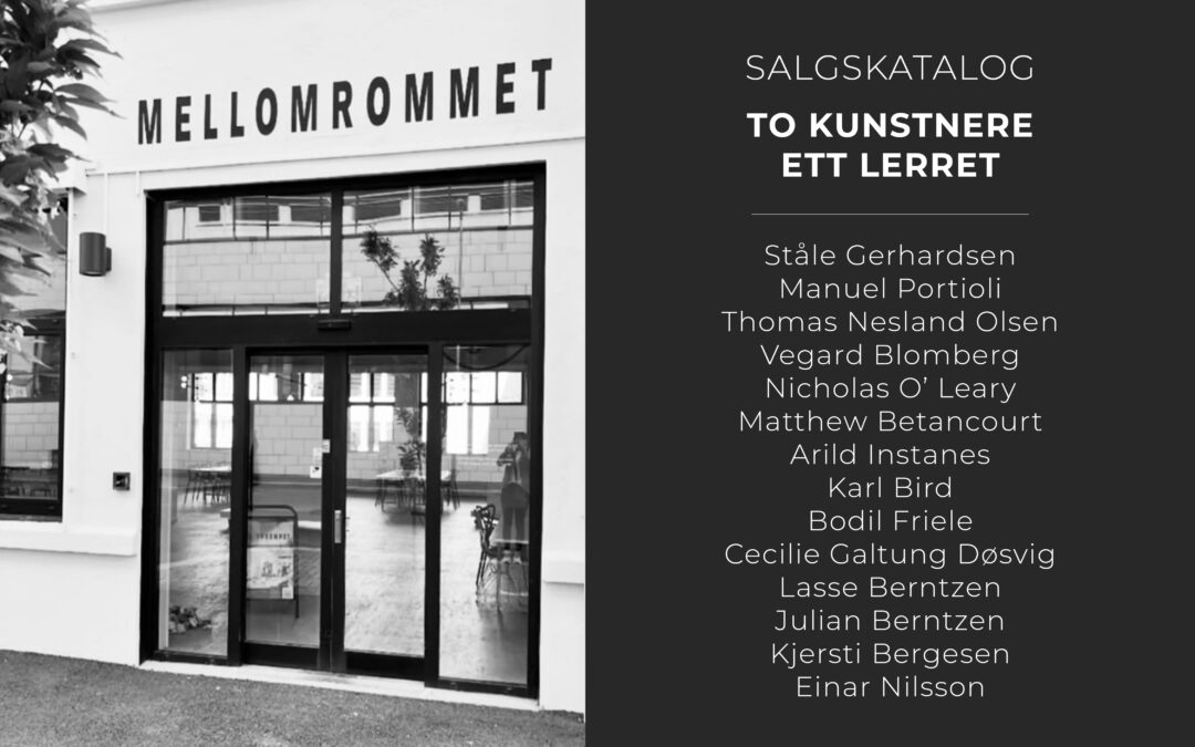 Salgskatalog: To Kunstnere – Ett Lerret