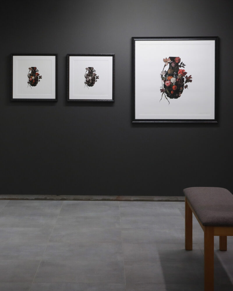 Fra Magnus Gjøens soloutstilling "Relics of a Beautiful Lie" på Galleri GEO i Bergen Sentrum.