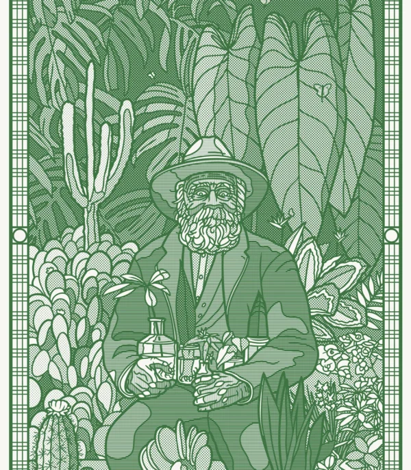 The Botanist (Silketrykk)