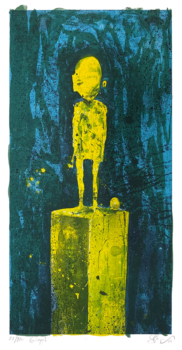 Gullegget av Ståle Gerhardsen er et silketrykk i begrenset opplag.