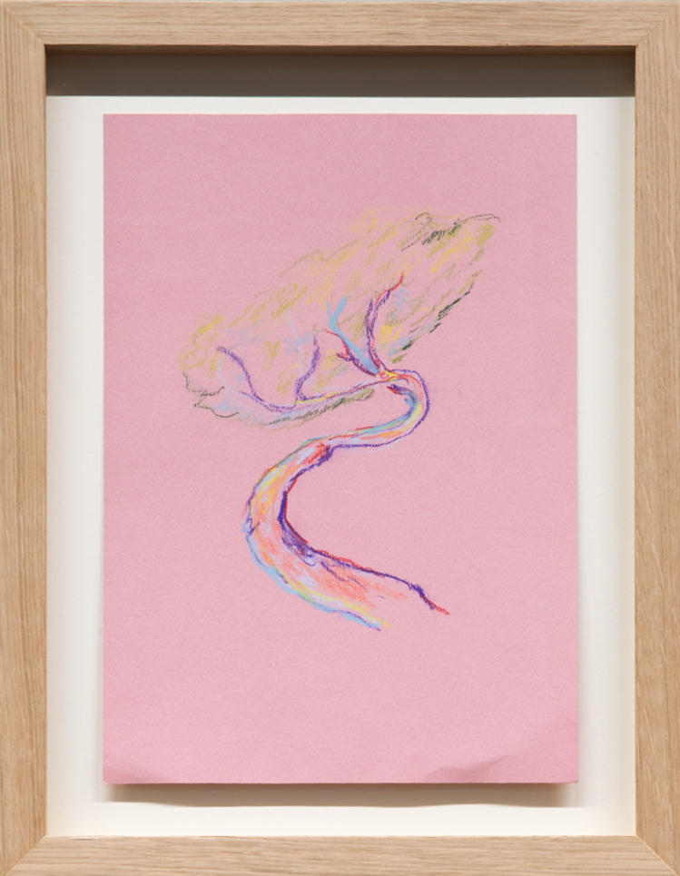 Bodil Drange- Sketches for better days I- 21x29 i ramme