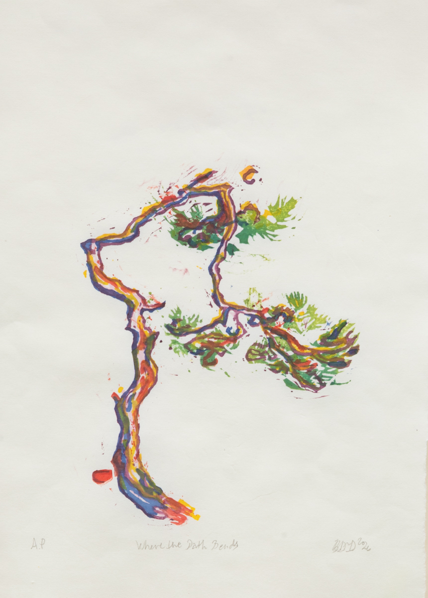 Bodil Drange- Where the path bends - trykk