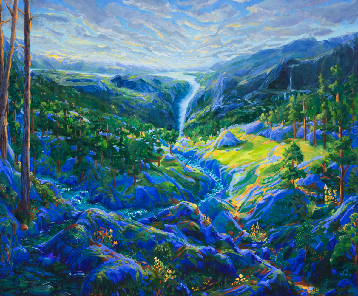 Sebastian Slotte - Gry 120x100 cm