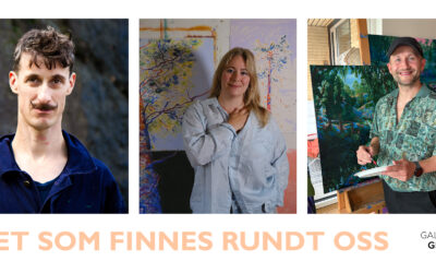 Ny utstilling: Bli kjent med kunstnerne!